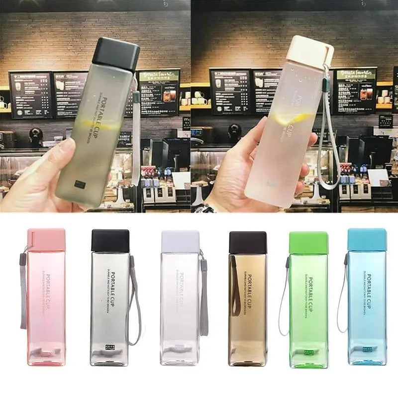 Transparent Square Cup