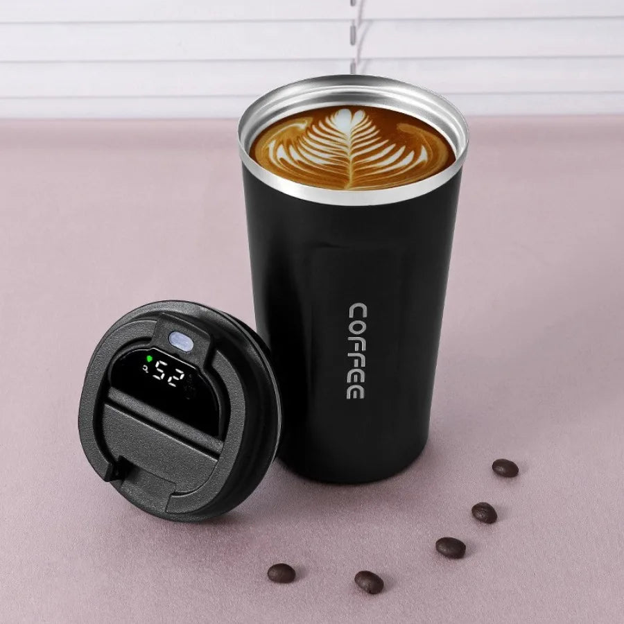 Smart Display Cup Thermos