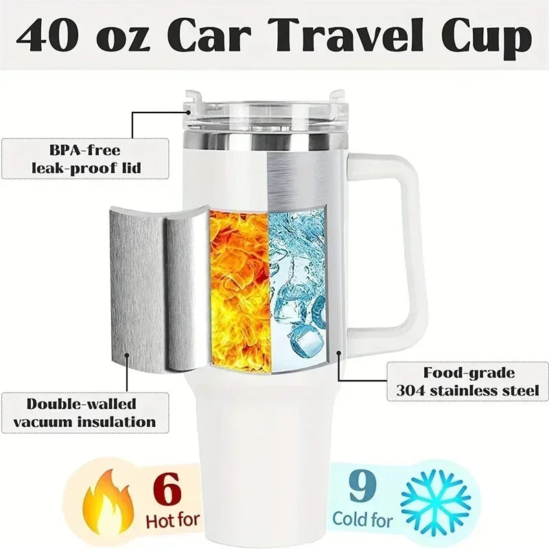 Handle Thermos Cup