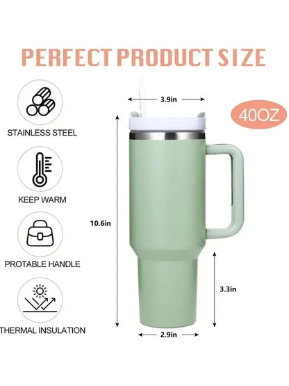 Handle Thermos Cup