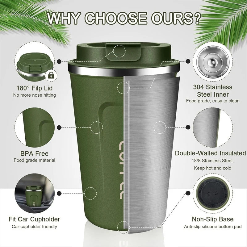 Smart Display Cup Thermos