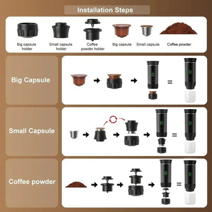 Mini Portable Coffee Machine